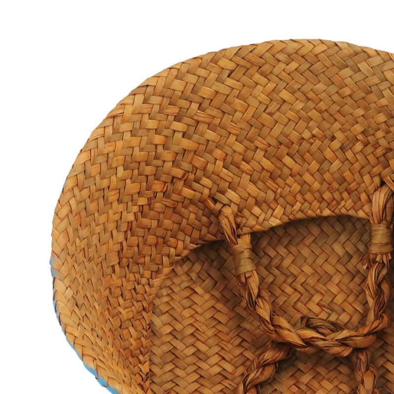 Panier à Linge Jonc de Mer Blanc