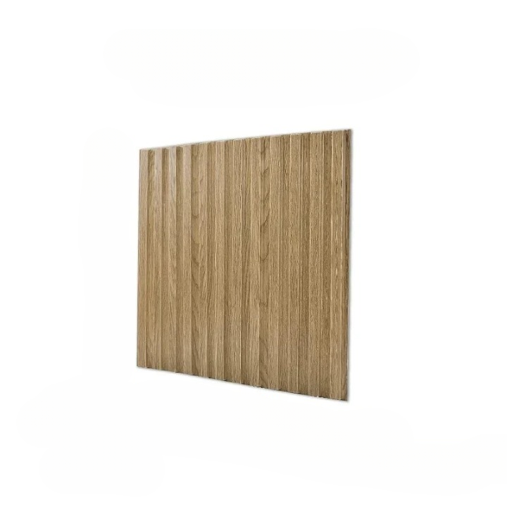 Panneau Mural Effet Bois Texturé et Cannelé