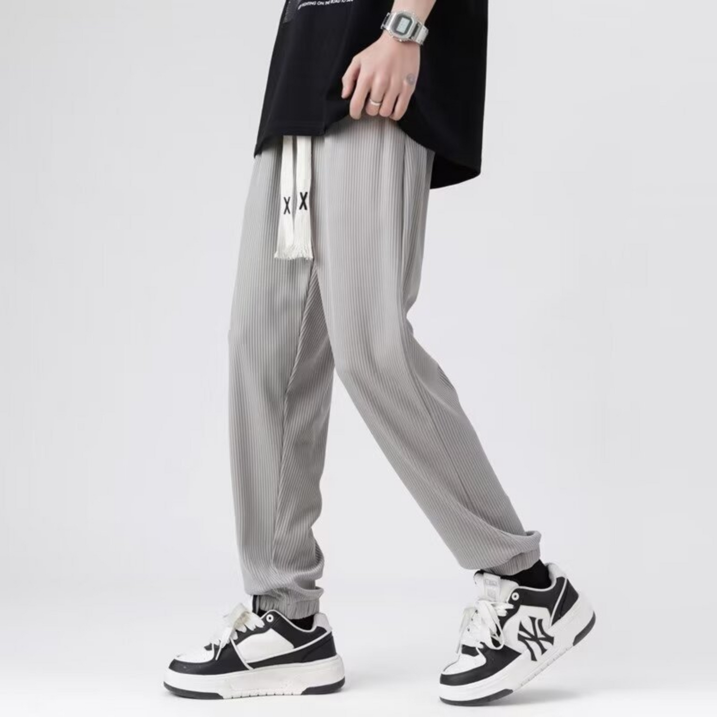 Pantalon japonais plissé