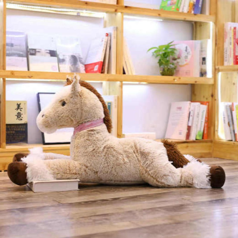 Cheval Peluche Géant Tonnerre