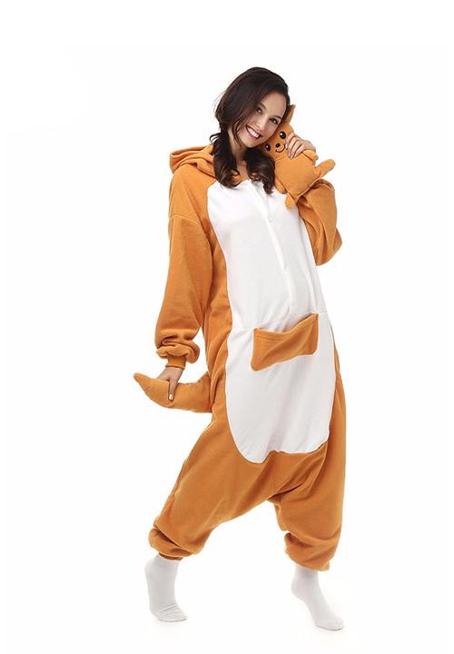 Combinaison Pyjama Femme Kangourou
