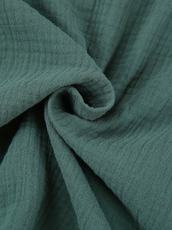 Pyjama En Coton Pour Femme "Lueur d'Émeraude"