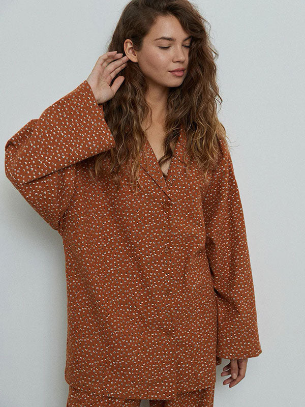 Pyjama Pour Femme Avec Chemise "Brume de Nuit"