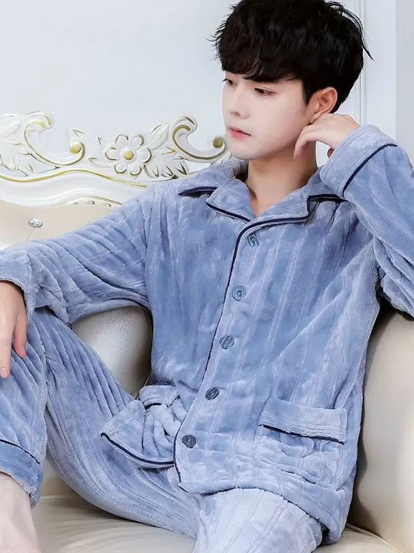 Pyjama Pour Homme En Polaire "Caresse Arctique"