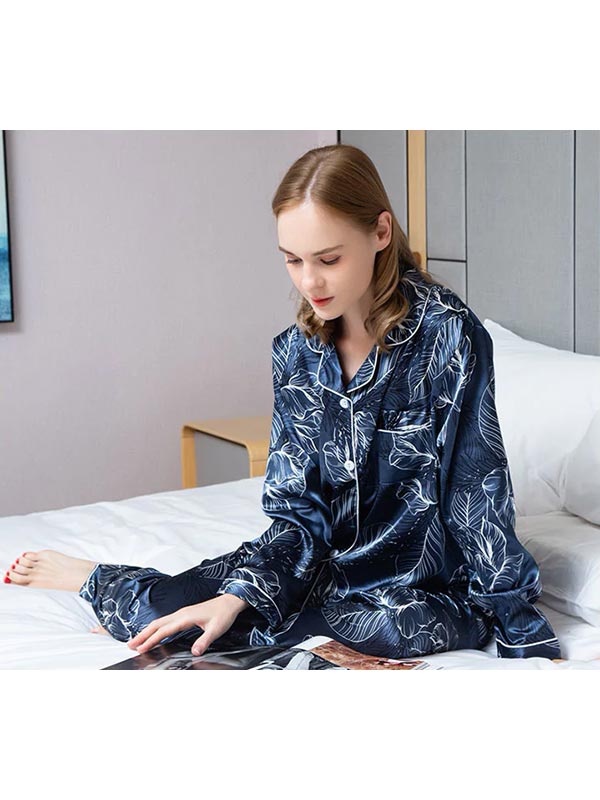 Pyjama En Satin "Chuchotements de Nuit"