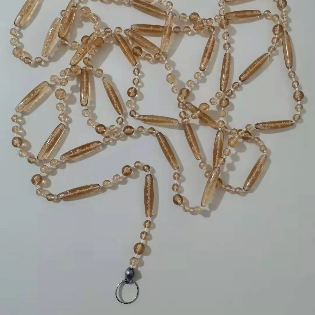 Rideau de Porte avec Cordes de Perles