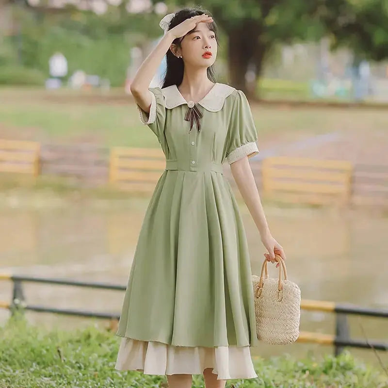 Robe longue japonaise