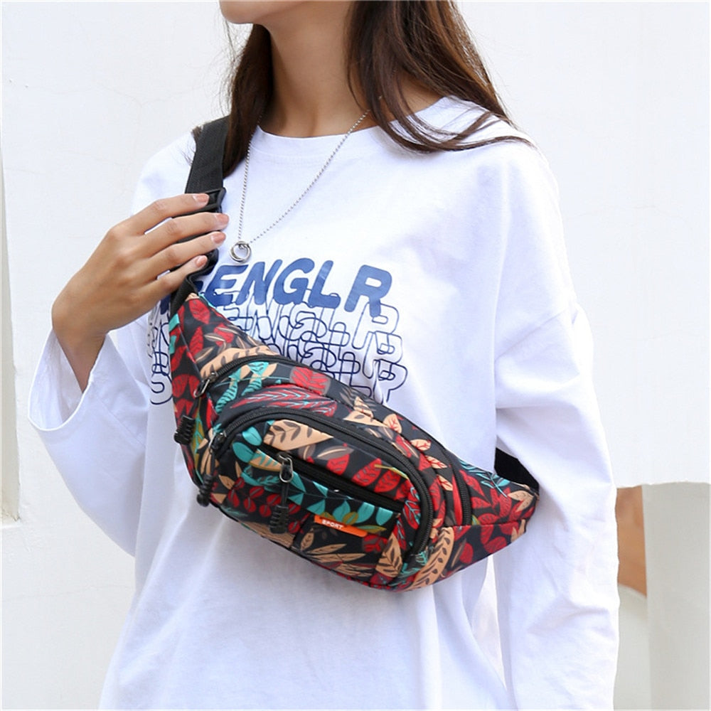 Sac Banane Fleuri