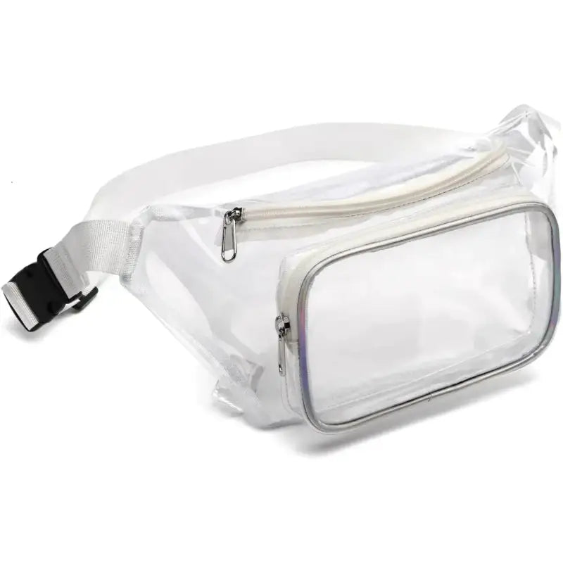 Sac Banane Transparente Blanc