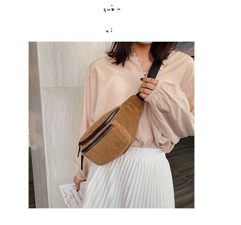 Sac Banane Velours