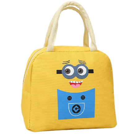 Sac Isotherme Repas Minion Jaune
