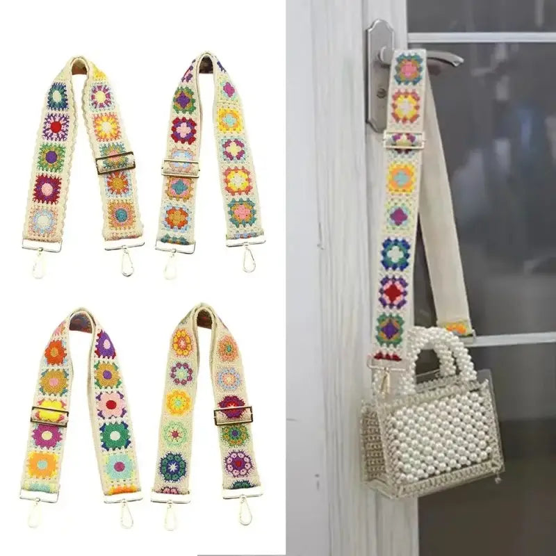 Sangle Sac Bandoulière en Crochet