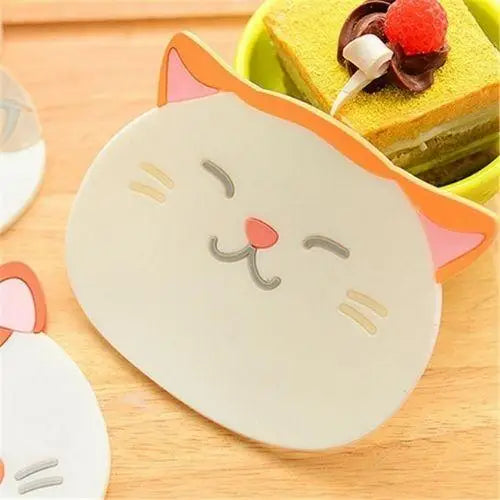 Sous-tasse Chat Kawaii