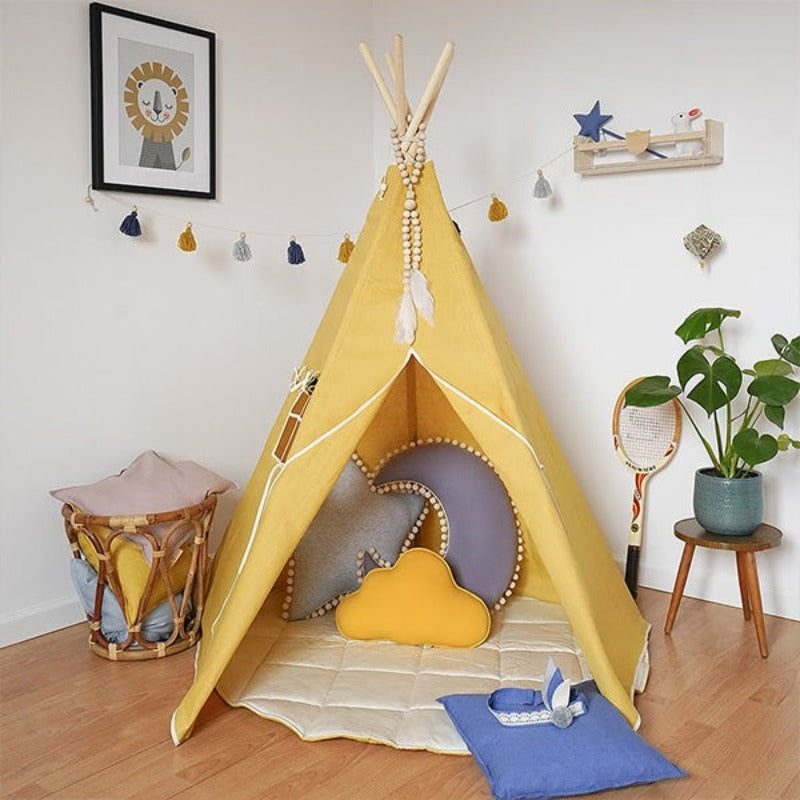 Ensemble Tipi et Tapis Honey