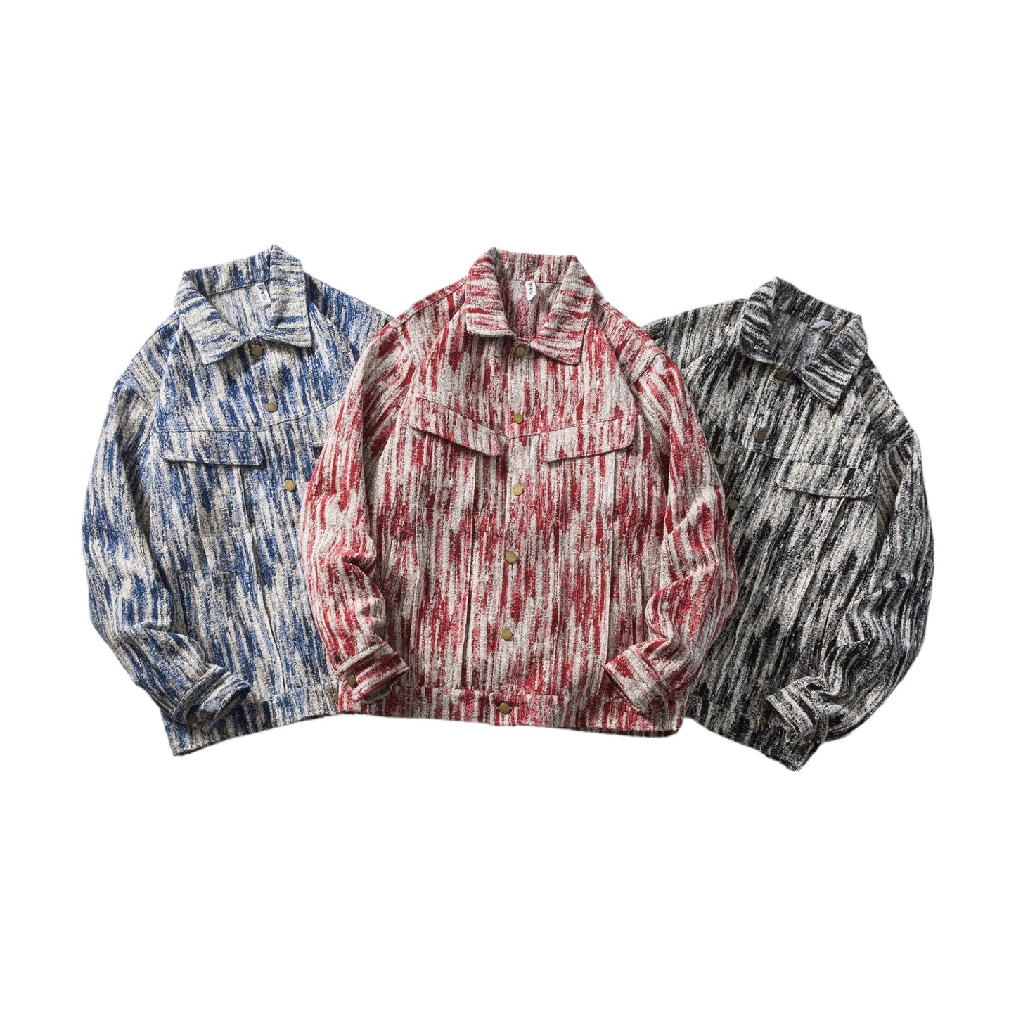 Veste imprimée motif abstrait