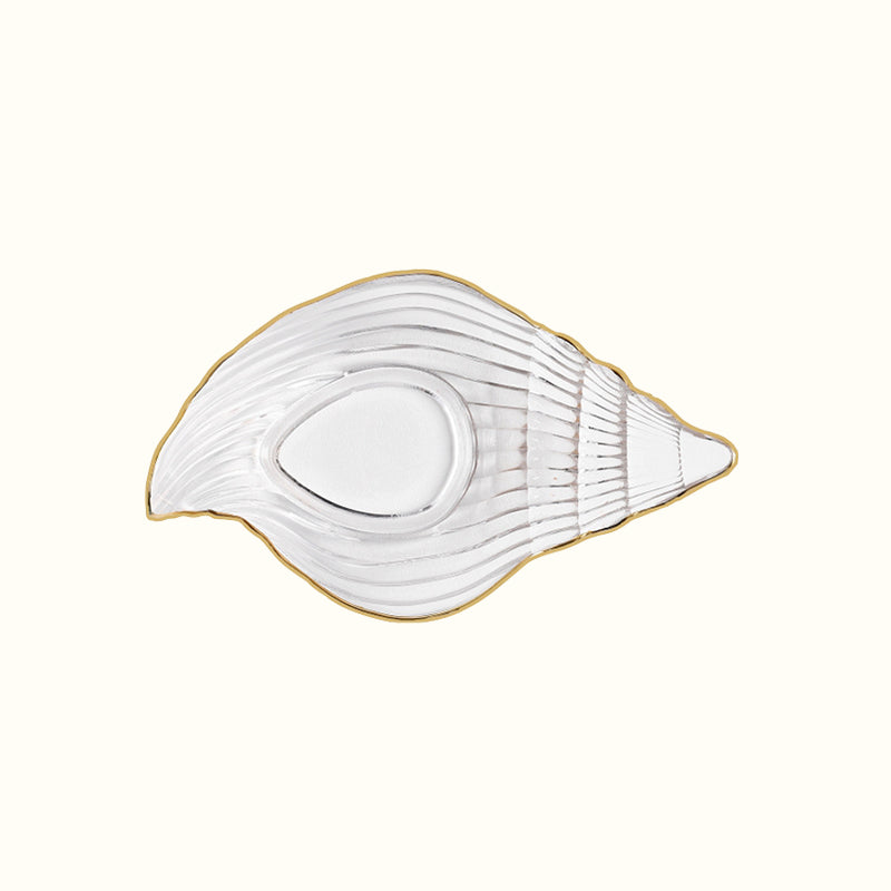 Vide poches coquillage transparent