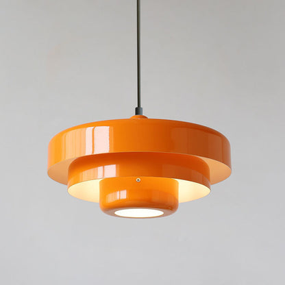 Suspension Vintage Multi-Couches – Éclairage Moderne et Raffiné