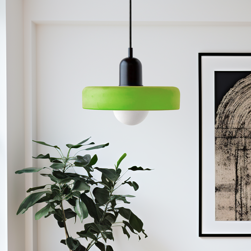 Suspension Bauhaus - Lampe Moderne en Verre, Design Élégant et Fonctionnel