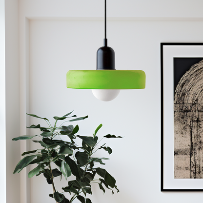 Suspension Bauhaus - Lampe Moderne en Verre, Design Élégant et Fonctionnel