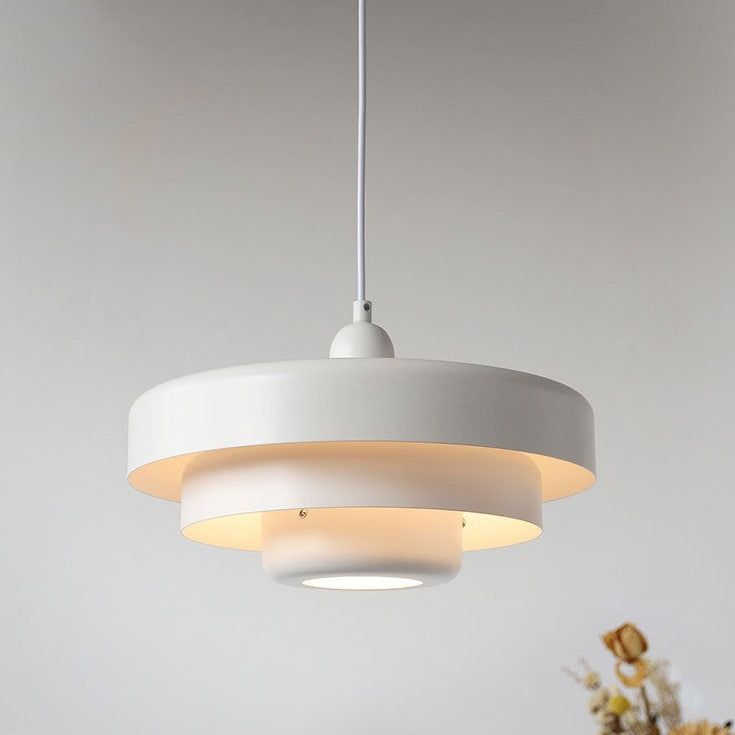 Suspension Vintage Multi-Couches – Éclairage Moderne et Raffiné