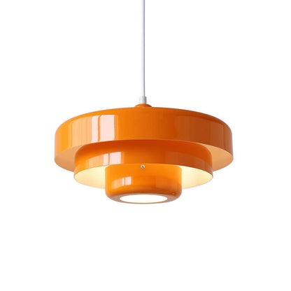 Suspension Vintage Multi-Couches – Éclairage Moderne et Raffiné