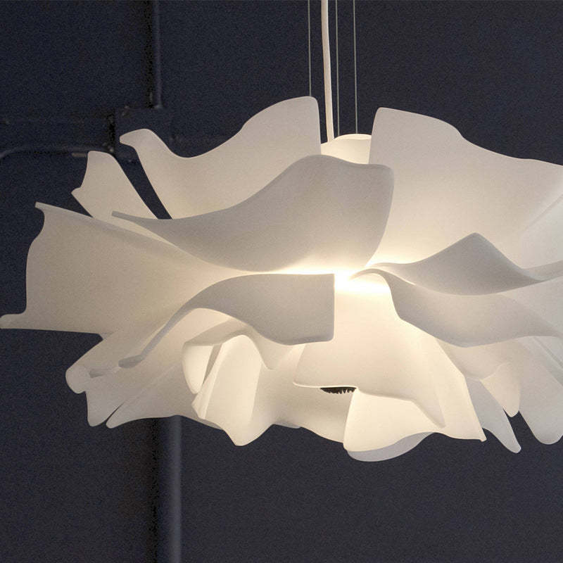 Suspension Bella Fleur - Lampe Moderne en Métal et Acrylique, Design Floral