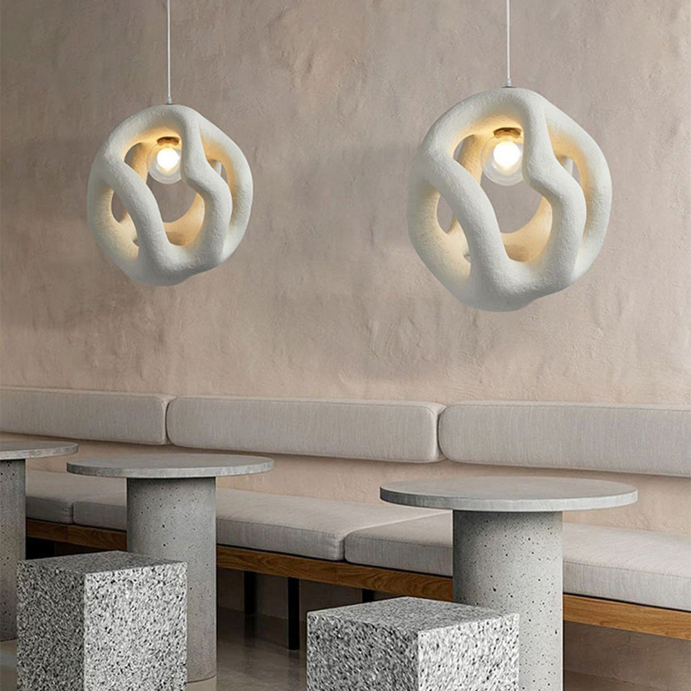 Suspension Wabi Sabi – Éclairage Minimaliste au Design Scandinave