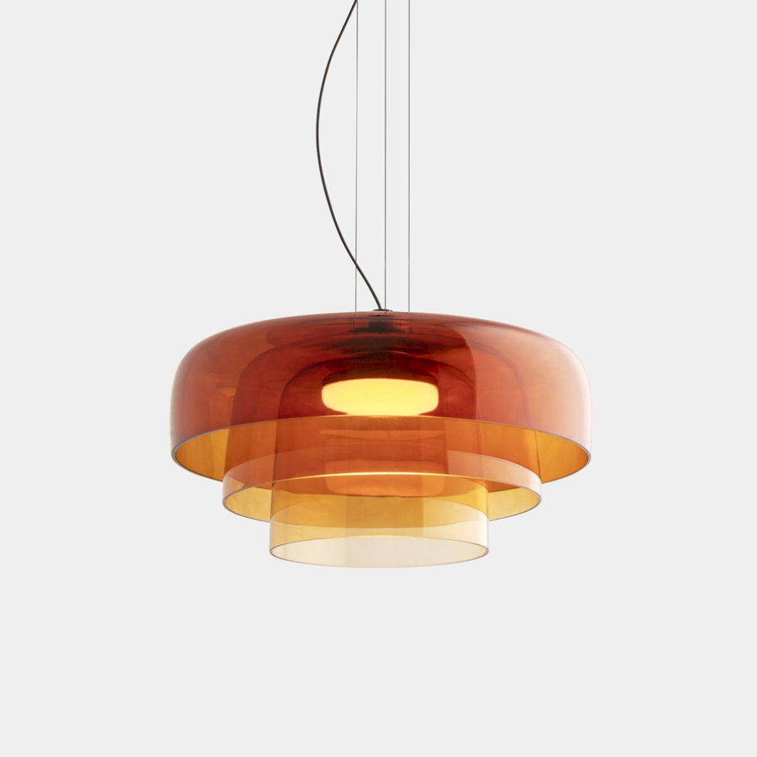Suspension Moderne en Métal et Verre - Lampe Élégante pour Cuisine et Salle à Manger