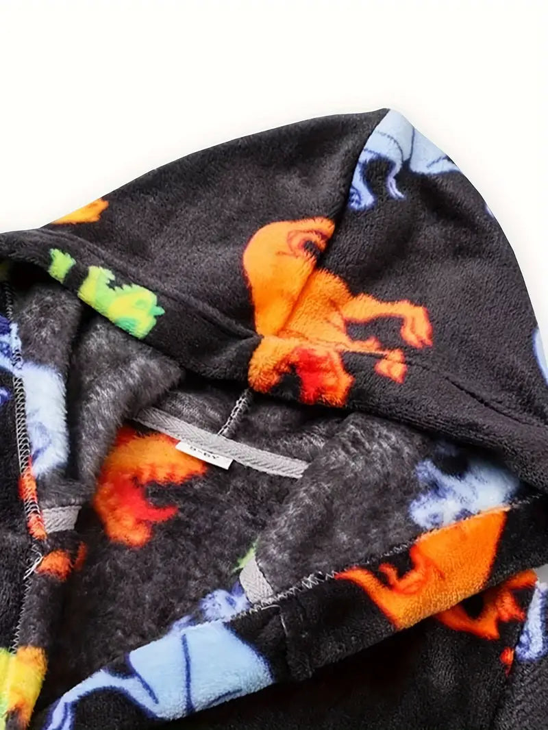 Peignoir de Bain Enfant á Motif D'animaux
