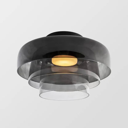 Plafonnier en Verre Design Médiéval Nordique – Éclairage Élégant et Chauffant pour Salon, Chambre ou Salle à Manger