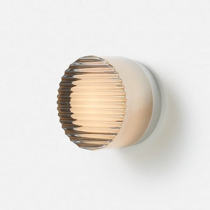Applique Murale LED Moderne en Forme Ronde – Éclairage Doux avec Diffuseur en Verre Mylk pour Salon et Chambre