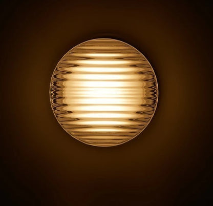 Applique Murale LED Moderne en Forme Ronde – Éclairage Doux avec Diffuseur en Verre Mylk pour Salon et Chambre