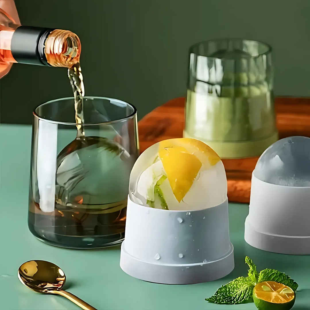 IceCraft Boules Premium  –  3 Moules à Glace Sphérique