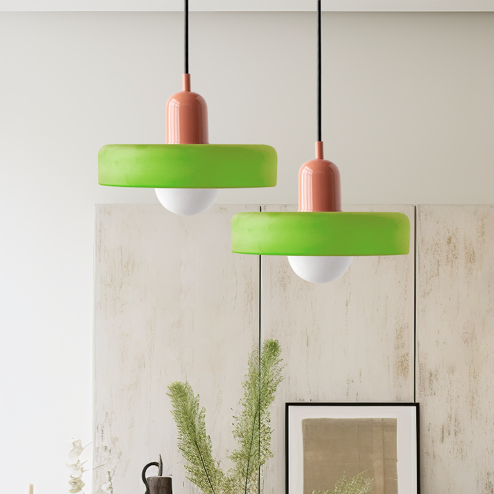 Suspension Bauhaus en Verre - Un Mélange Parfait de Créativité et de Design Moderne