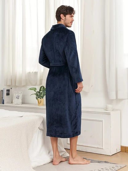 Peignoir de Bain Simple et Chaud Polaire
