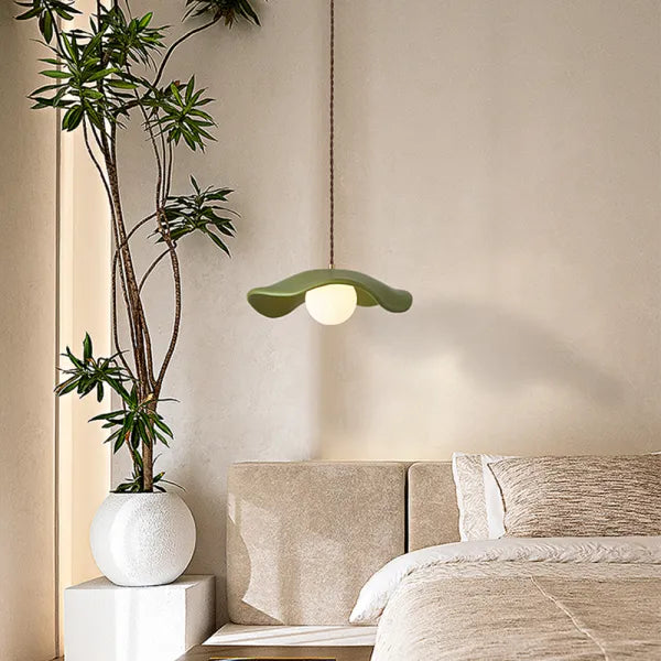 Suspension Lotus Wabi Sabi – Luminaire Moderne pour Salle à Manger avec Design Inspiré de la Nature