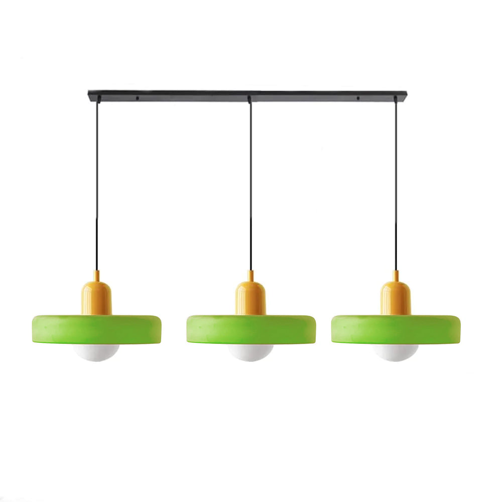 Suspension Simple Bauhaus en Verre – Design Élégant pour Cuisine, Salle à Manger et Salon