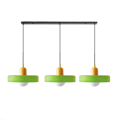 Suspension Simple Bauhaus en Verre – Design Élégant pour Cuisine, Salle à Manger et Salon