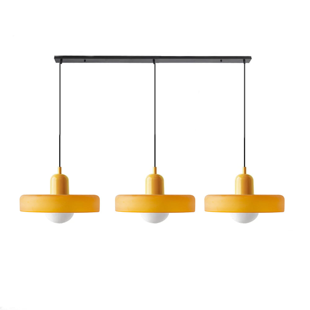 Suspension Simple Bauhaus en Verre – Design Élégant pour Cuisine, Salle à Manger et Salon