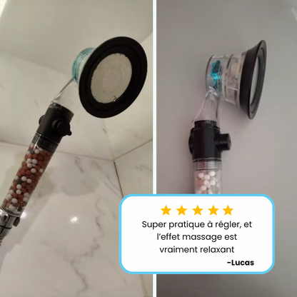 Pommeau de Douche Anticalcaire Haute Pression