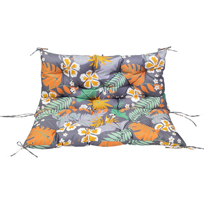 Coussin palette avec des motifs végétaux