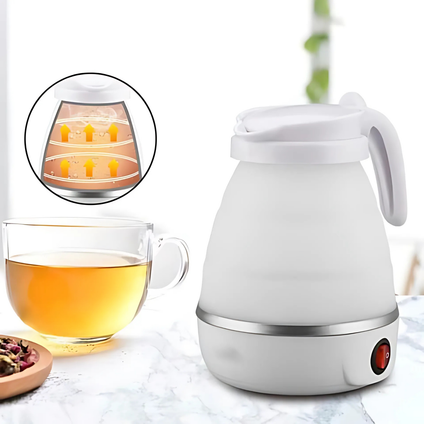 BouilloCompact – Bouilloire Pliable de Voyage