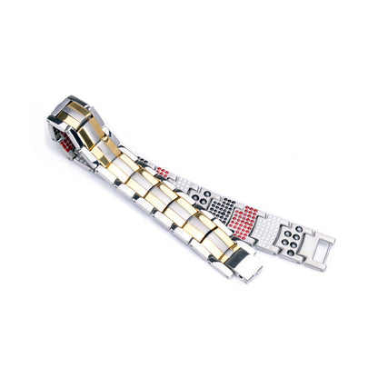 Bracelet magnétique Thérapeutique en Titane  Magnovia™