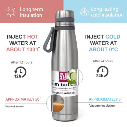 Bouteille thermos sous vide en acier inoxydable 850ml/ 1100ml/1500ml