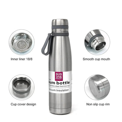 Bouteille thermos sous vide en acier inoxydable 850ml/ 1100ml/1500ml