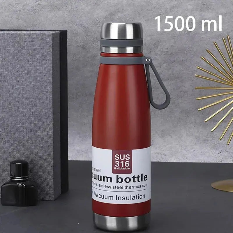 Bouteille thermos sous vide en acier inoxydable 850ml/ 1100ml/1500ml