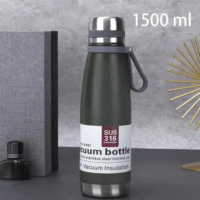 Bouteille thermos sous vide en acier inoxydable 850ml/ 1100ml/1500ml