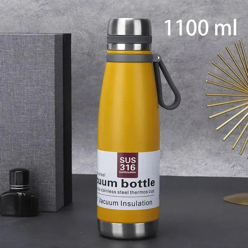 Bouteille thermos sous vide en acier inoxydable 850ml/ 1100ml/1500ml