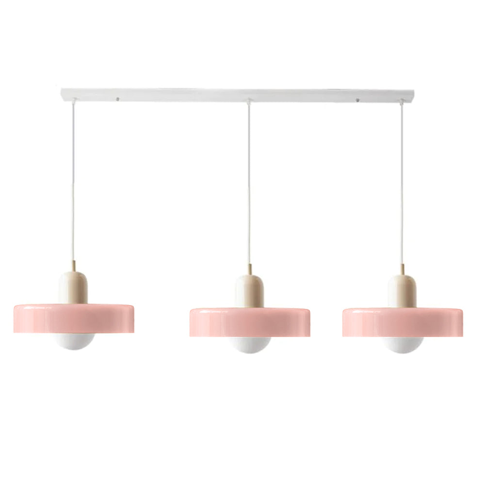 Suspension Simple Bauhaus en Verre – Design Élégant pour Cuisine, Salle à Manger et Salon