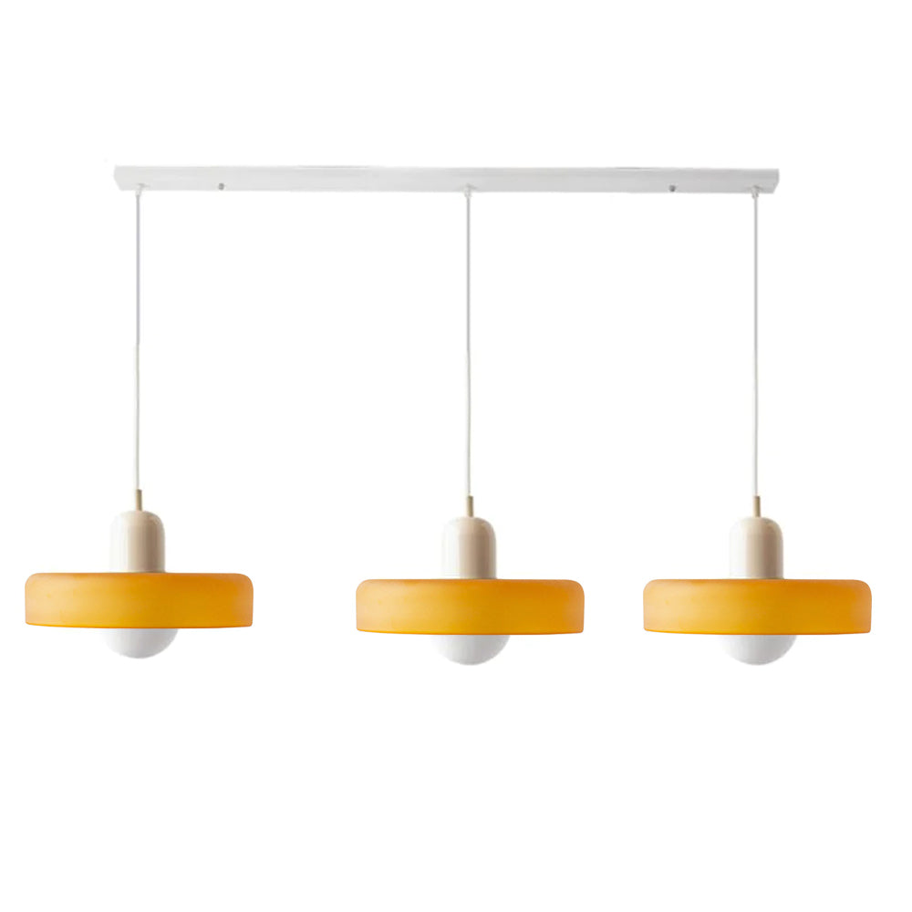 Suspension Simple Bauhaus en Verre – Design Élégant pour Cuisine, Salle à Manger et Salon